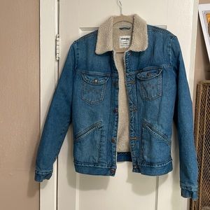 Wrangler Denim Sherpa Jacket